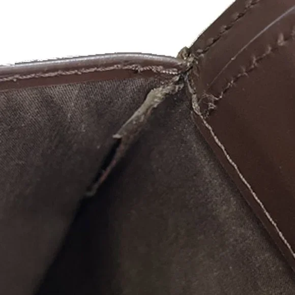LOUIS VUITTON LV Logo Figari MM Hand Bag Epi Leather Mocha France M5200D 30DA062
